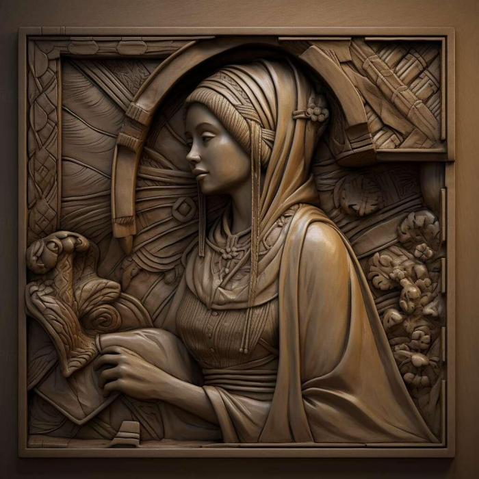 نموذج ثلاثي الأبعاد لآلة CNC 3D Art 